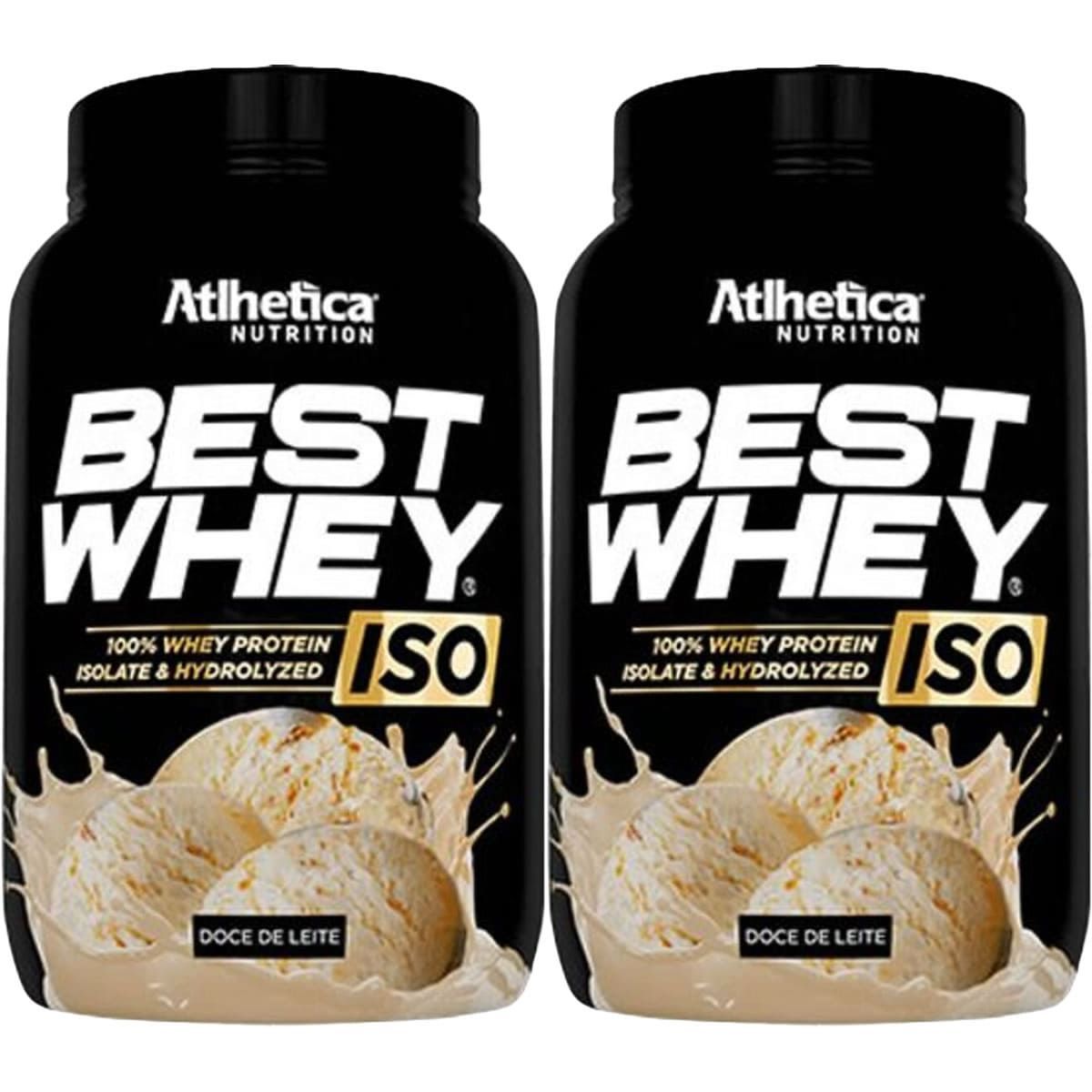Kit 2X Best Whey Iso - 900g Doce de Leite - Atlhetica  Nutrition