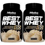 Kit 2X Best Whey Iso - 900g Doce de Leite - Atlhetica  Nutrition