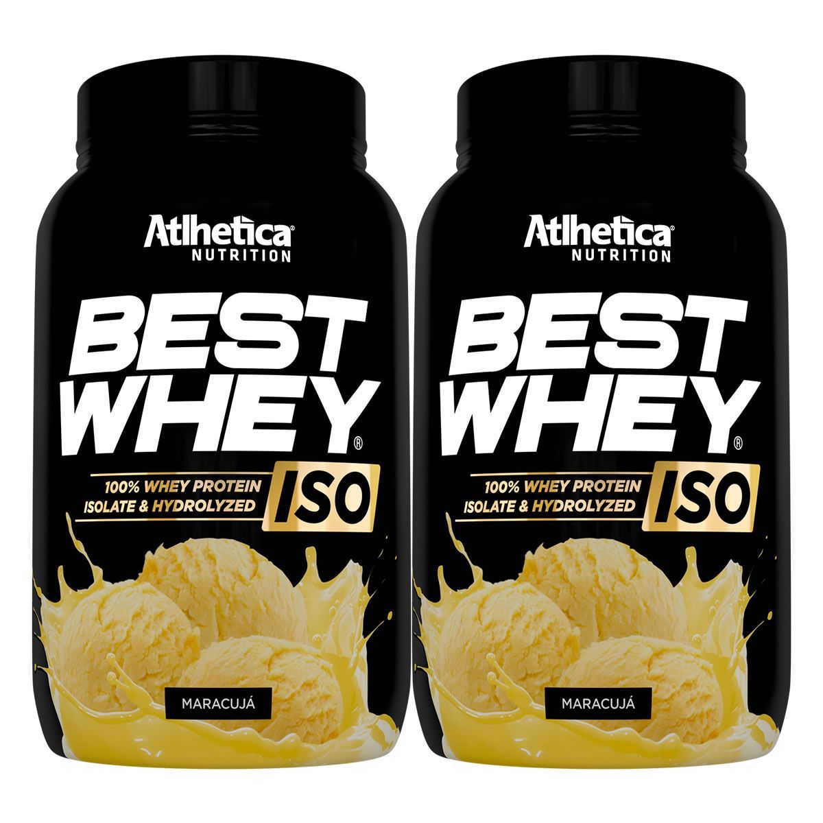 Kit 2X Best Whey Iso - 900g Maracuj� - Atlhetica Nutrition