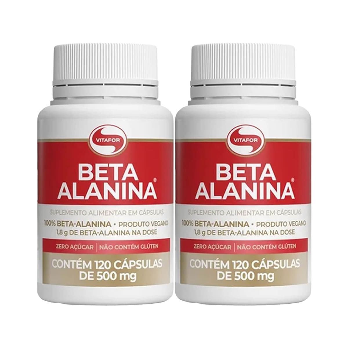 Kit 2X Beta Alanina - 120 C�psulas - Vitafor