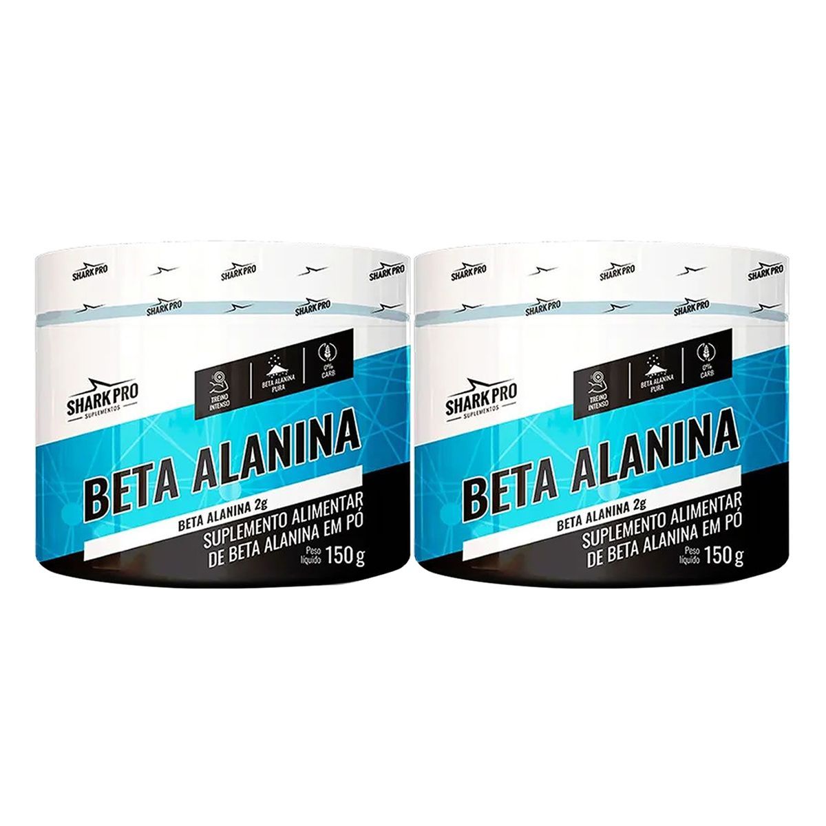 Kit 2X Beta Alanina - 150g - Shark Pro