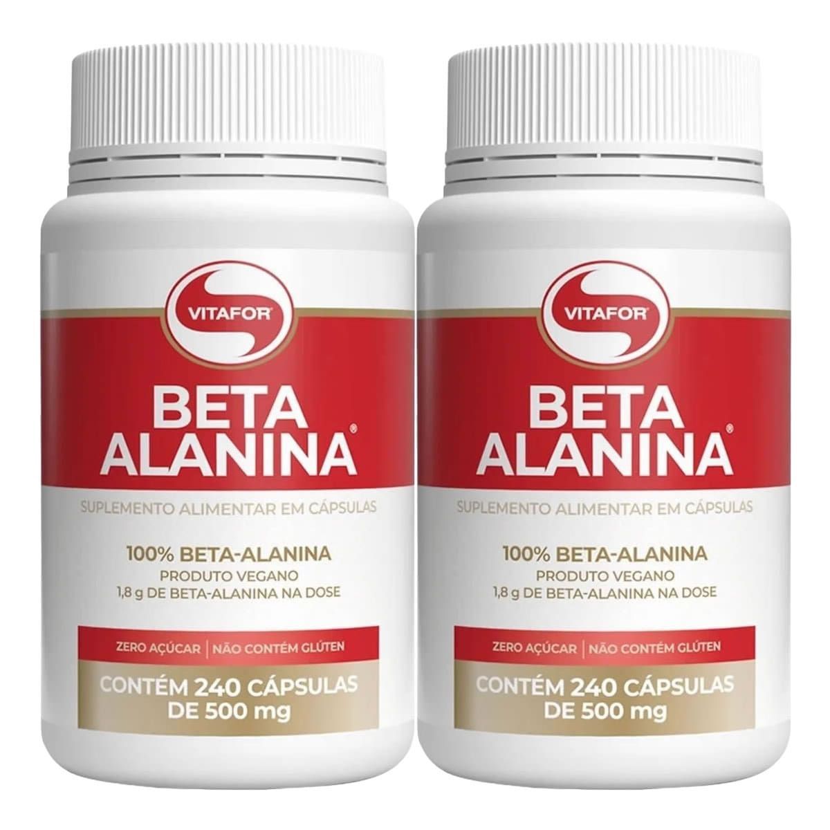 Kit 2X Beta Alanina - 240 C�psulas - Vitafor
