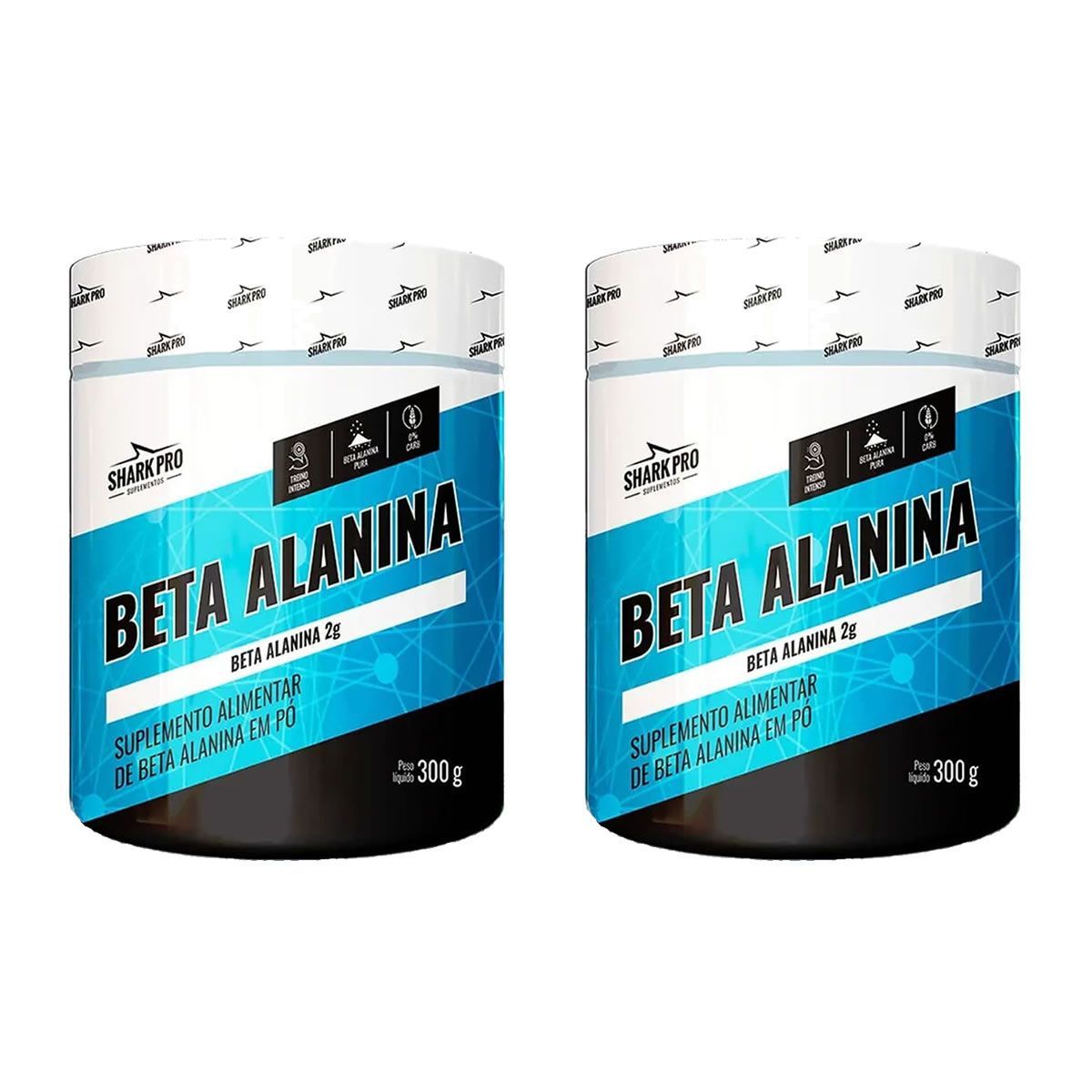 Kit 2X Beta Alanina - 300g - Shark Pro