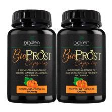 Kit 2X Bio Prost �leo de Semente de Ab�bora - 60 C�psulas - Bioklein