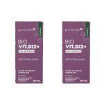 Kit 2X Bio Vit B12+ Nova Composi��o - 20ml Frutas Vermelhas - Puravida