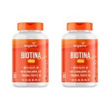 Kit 2X Biotina Complex - 60 C�psulas - Bigens