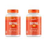 Kit 2X Biotina Complex - 60 C�psulas - Bigens