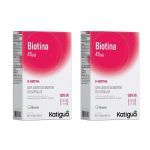 Kit 2X Biotina Dose M�xima - 60 C�psulas - Katigu�