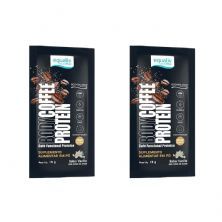 Kit 2X Body Coffee Protein - 1 Sach� 15g Vanilla - Equaliv