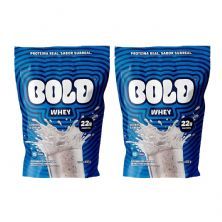 Kit 2X Bold Whey - 450g Refil Cookies e Cream - Bold
