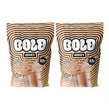 Kit 2X Bold Whey - 450g Refil Milkshake de Baunilha - Bold