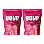 Kit 2X Bold Whey - 450g Refil Mousse de Morango - Bold