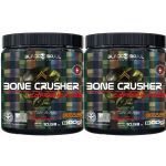 Kit 2X Bone Crusher Caffeine Free - 300g Framboesa - Black Skull