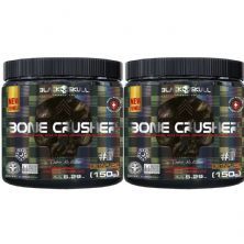Kit 2X Bone Crusher Nova F�rmula - 150g Frutas Vermelhas - Black Skull