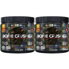 Kit 2X Bone Crusher Nova F�rmula - 150g Uva - Black Skull