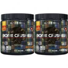 Kit 2X Bone Crusher Nova F�rmula - 300g Blueberry - Black Skull