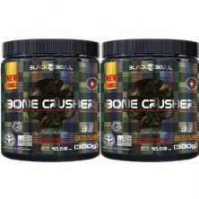 Kit 2X Bone Crusher Nova F�rmula - 300g Frutas Vermelhas - Black Skull