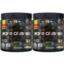 Kit 2X Bone Crusher Nova F�rmula - 300g Lim�o - Black Skull