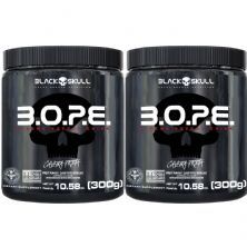Kit 2X BOPE Beta Pure - 300g Frutas Vermelhas - Black Skull