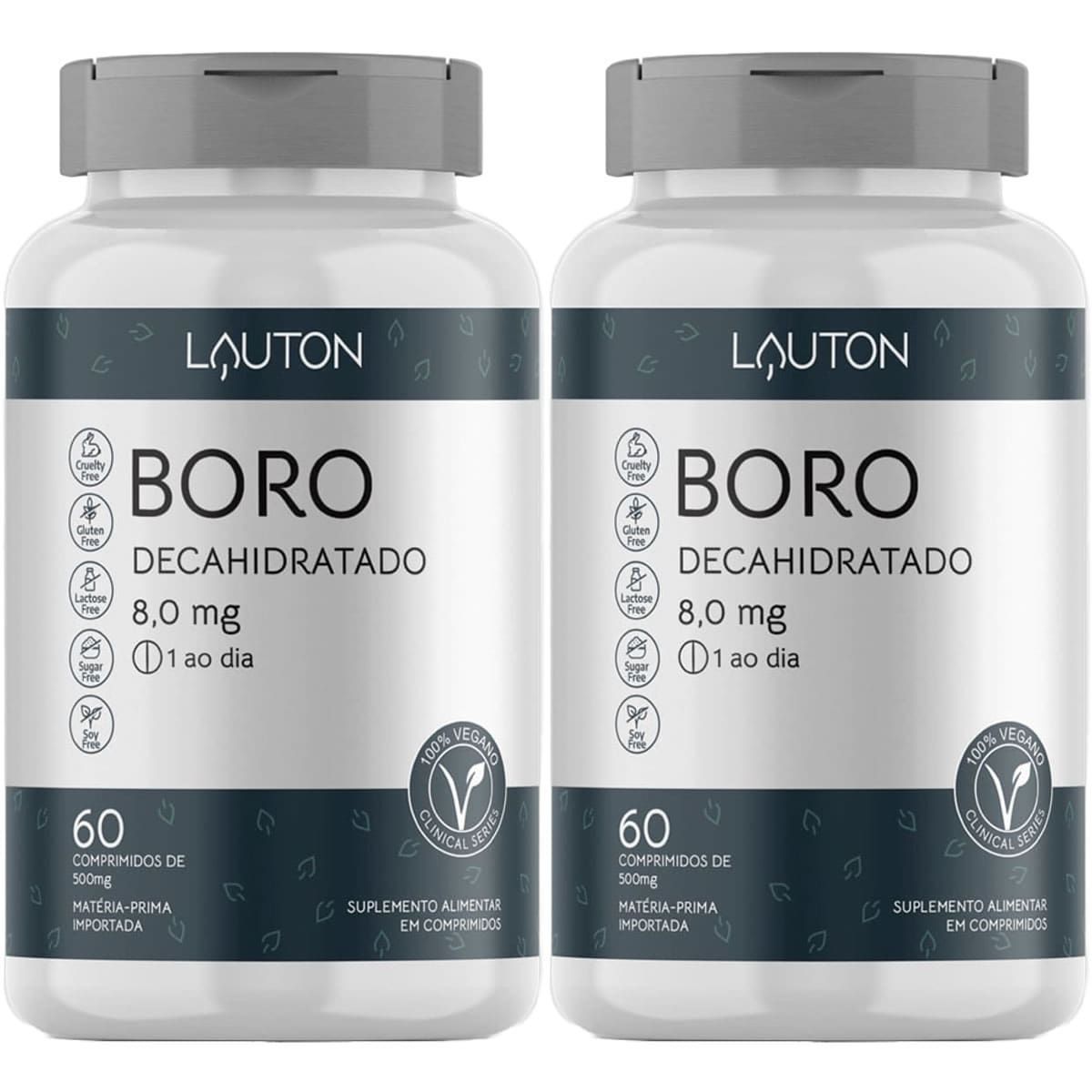 Kit 2X Boro Decahidratado - 60 Comprimidos - Lauton Nutrition