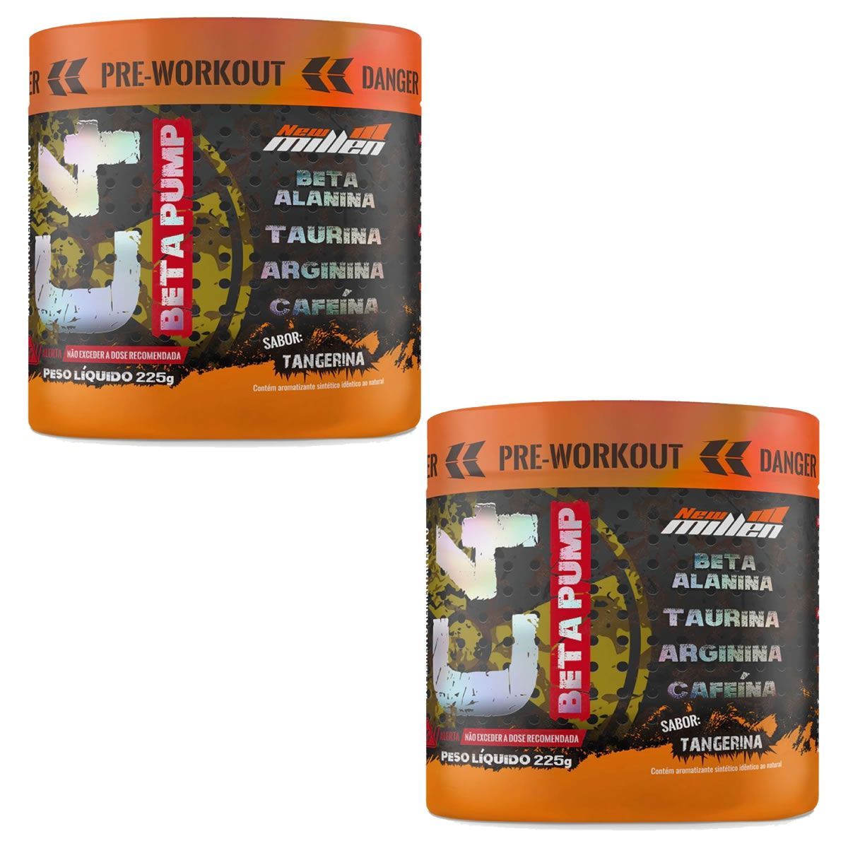 Kit 2X C4 Beta Pump Pr�-Workout - 225g Tangerina - New Millen