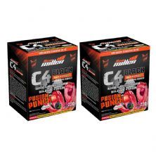 Kit 2X C4 Black Beta Pump Explosion - 22 Sach�s 10g Fruit Punch - New Millen