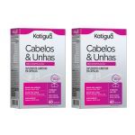 Kit 2X Cabelos & Unhas - 60 C�psulas - Katigu�