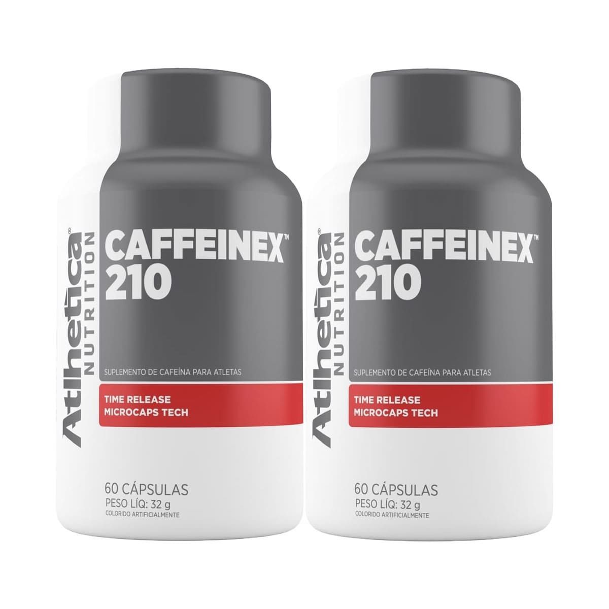 Kit 2X Caffeinex 210 - 60 C�psulas - Atl�tica Nutrition