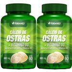 Kit 2X Calcio de Ostras+Vitamina D3 600mg 60 C�psulas - Herbamed