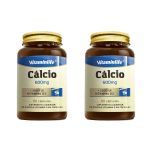 Kit 2X C�lcio + Vitamina D3 - 60 C�psulas - VitaminLife