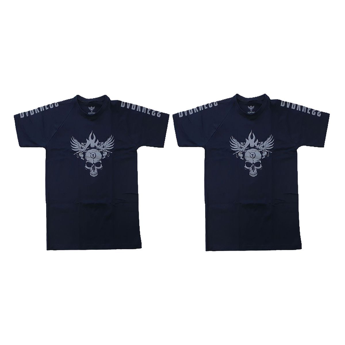 Kit 2X Camiseta 100% Algod�o Darkness - Tamanho XGG Preta - IntegralM�dica