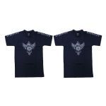 Kit 2X Camiseta 100% Algod�o Darkness - Tamanho XGG Preta - IntegralM�dica