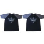 Kit 2X Camiseta 100% Algod�o Iron Darkness - Tamanho M Preta/Cinza - IntegralM�dica