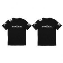Kit 2X Camiseta Dry Fit - Tamanho GG Preto - Black Skull