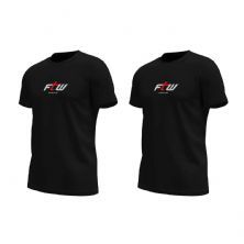 Kit 2X Camiseta Ftw Poliester - Preta Tamanho GG - FTW