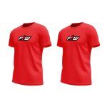 Kit 2X Camiseta Ftw Poliester -Vermelha Tamanho GG - FTW