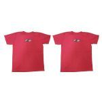 Kit 2X Camiseta Mans�o Maromba - Tamanho M Vermelha - FTW