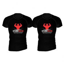Kit 2X Camiseta Super Dry 100% Poliester  -  Preta Tamanho G  - OtimaNutri