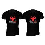 Kit 2X Camiseta Super Dry 100% Poliester  -  Preta Tamanho G  - OtimaNutri