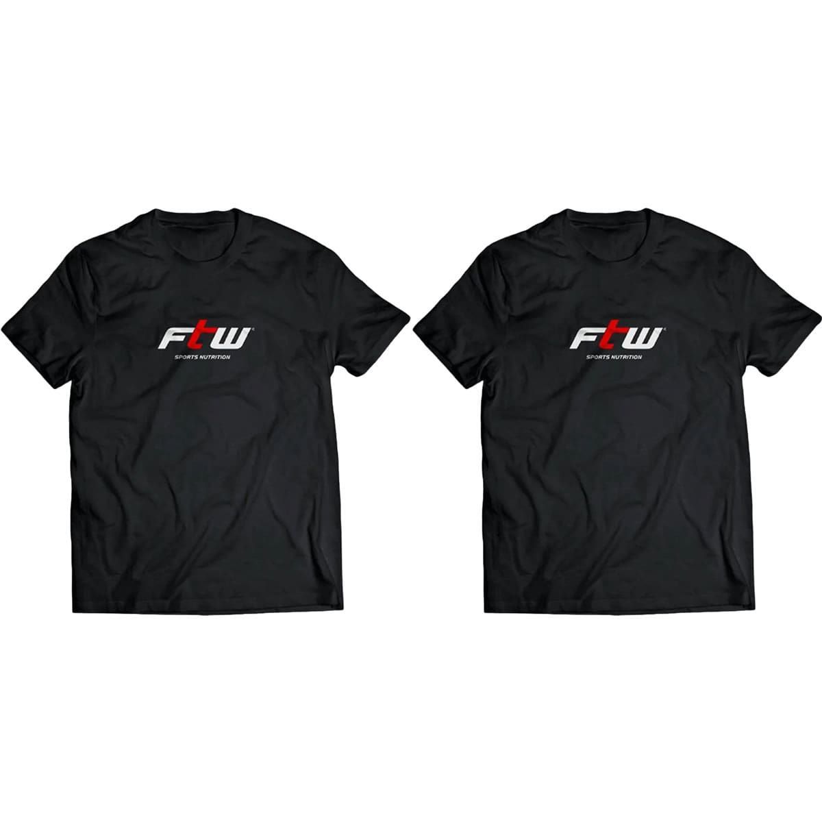 Kit 2X Camiseta Tradicional We Are FTW - Tamanho G Preta - FTW