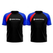 Kit 2X Camiseta Velox - Tamanho M Preto - NewNutrition