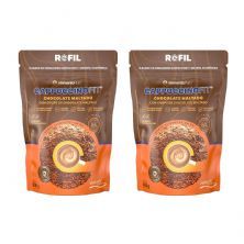 Kit 2X CappuccinoFit - 600g Refil Chocolate Maltado - ElementoPuro