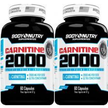 Kit 2X Carnitine 2000 - 60 C�psulas - Body Nutry