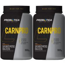 Kit 2X Carnpro - 900g Chocolate - Probi�tica