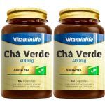 Kit 2X Ch� Verde - 60 C�psulas - VitaminLife