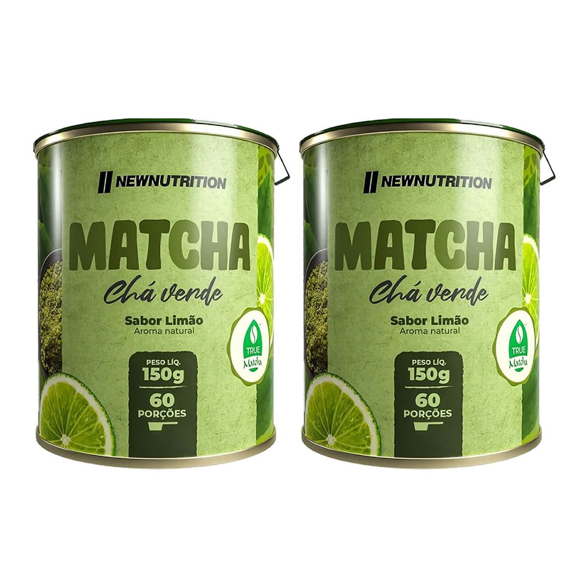 Kit 2X Cha Verde Matcha - 150g Lim�o - NewNutrition