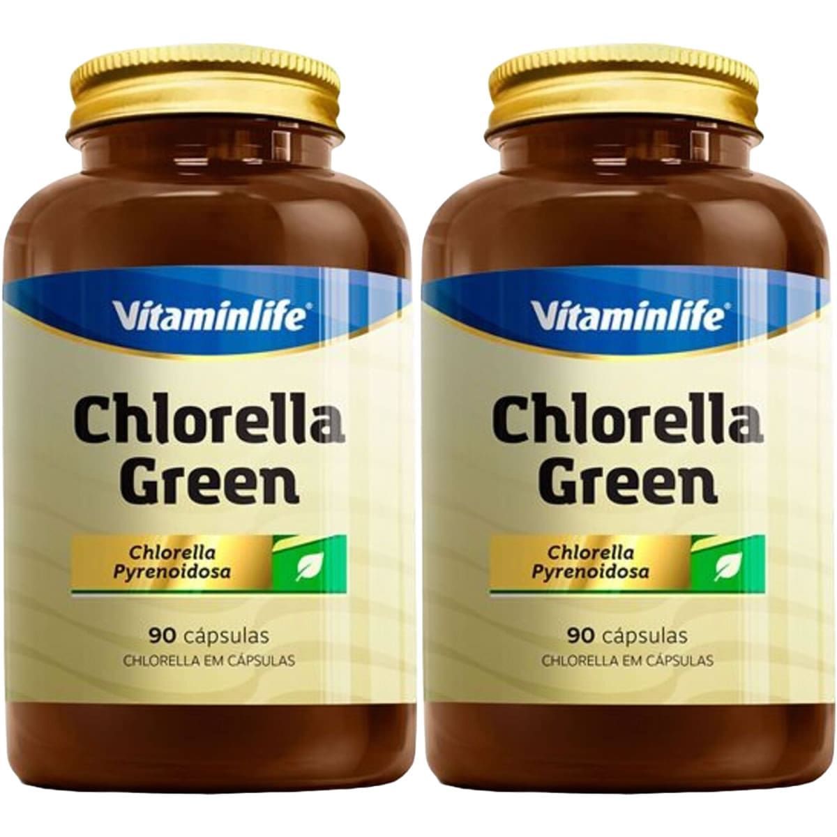 Kit 2X Chlorella Green - 90 C�psulas - Vitaminlife