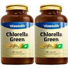 Kit 2X Chlorella Green - 90 C�psulas - Vitaminlife