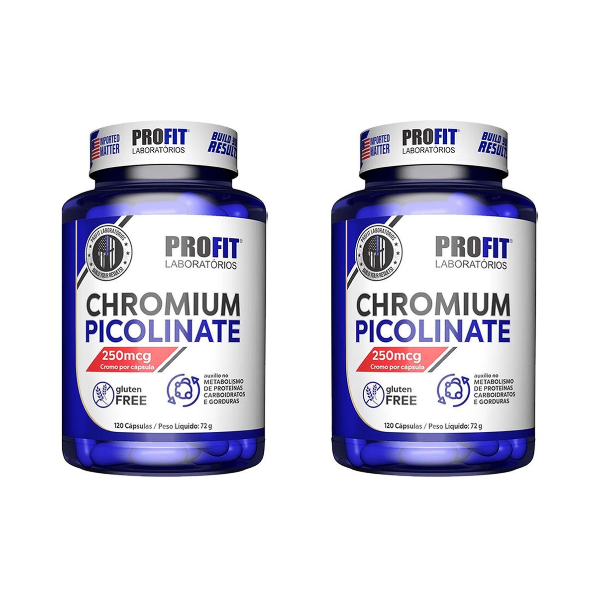 Kit 2X Chromium Picolinate - 120 C�psulas - ProFit