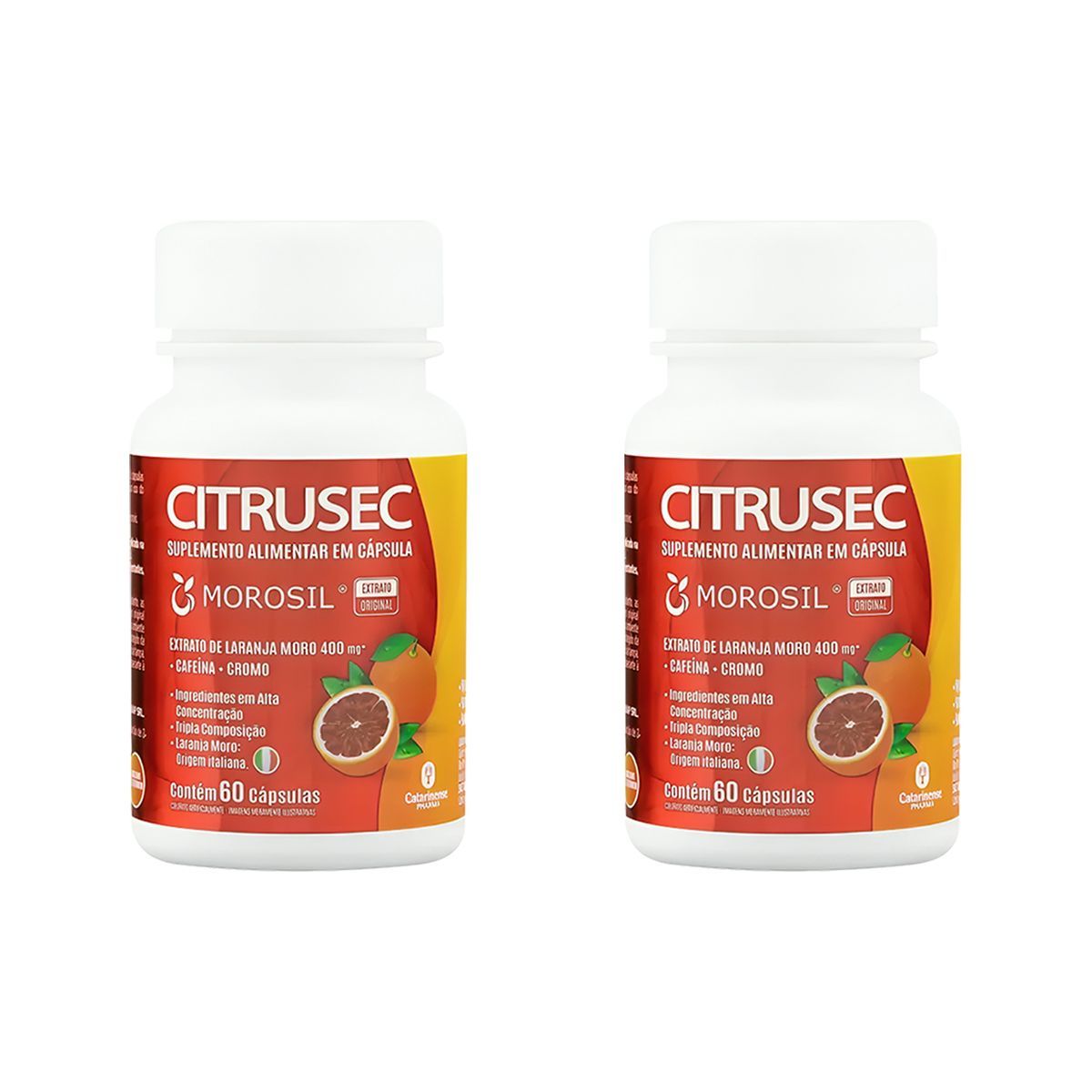 Kit 2X Citrusec - 60 C�psulas - Catarinense Nutri��o